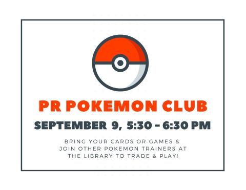 Poke Ball with white background and text saying program name and information