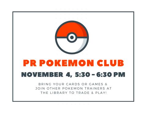 Poke Ball with white background and text saying program name and information