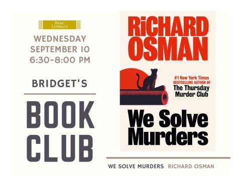 Cream colored background with a book cover on the right side