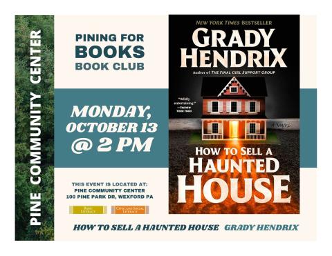 Cream colored background with a book cover on the right side