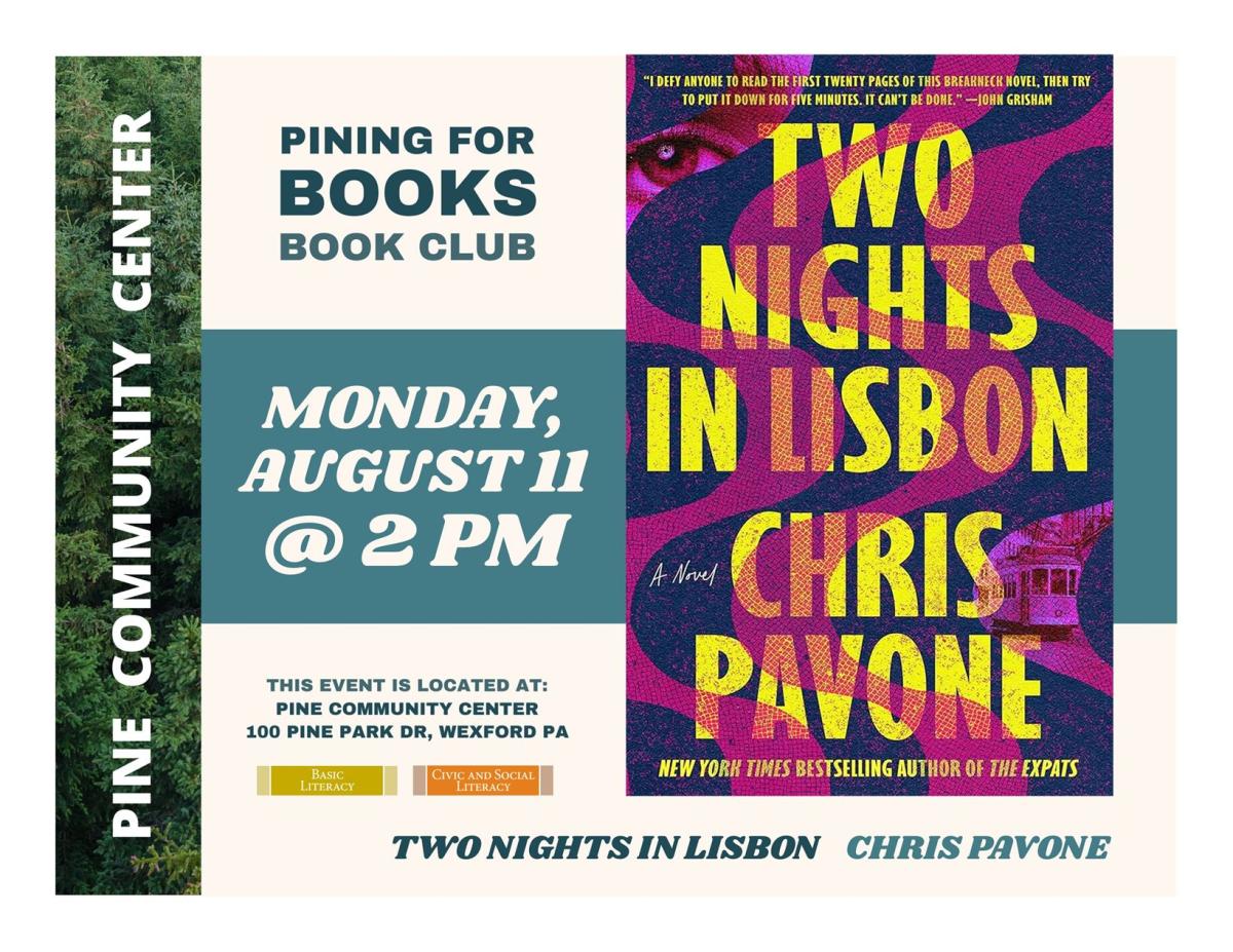 Book cover on the right side with title and description on the left