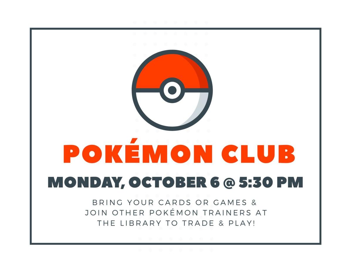 Poke Ball with white background and text saying program name and information